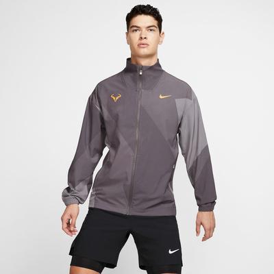 Nike Mens Rafa Tennis Jacket - Thunder Grey/Laser Orange - main image