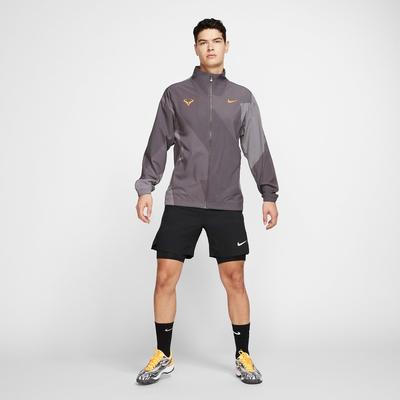Nike Mens Rafa Tennis Jacket - Thunder Grey/Laser Orange - main image