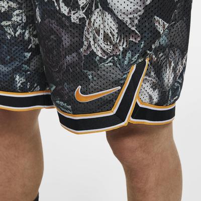 Nike Mens Flex Ace Printed 9 Inch Tennis Shorts - Black/Canyon Gold