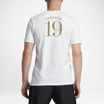 Nike Mens Federer 19 Limited Edition T-Shirt - White
