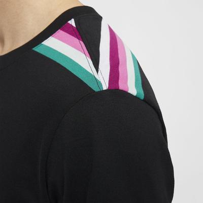 Nike Mens Striped T-Shirt - Black/Multi Coloured - main image