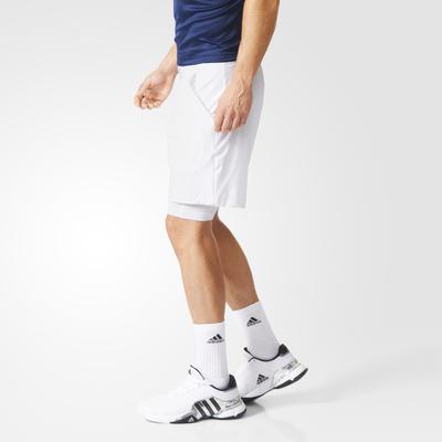 Adidas Mens Adizero Shorts - White - main image