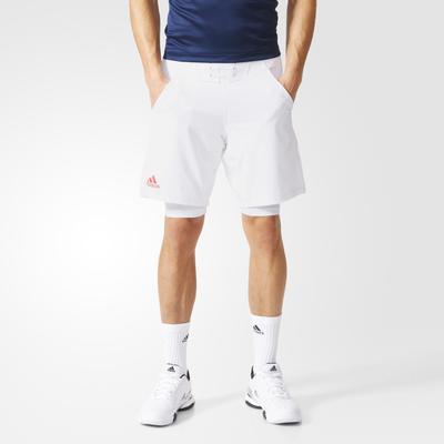Adidas Mens Adizero Shorts - White - main image