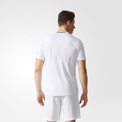 Adidas Mens Uncontrol Climachill Tee - White/Black - main image