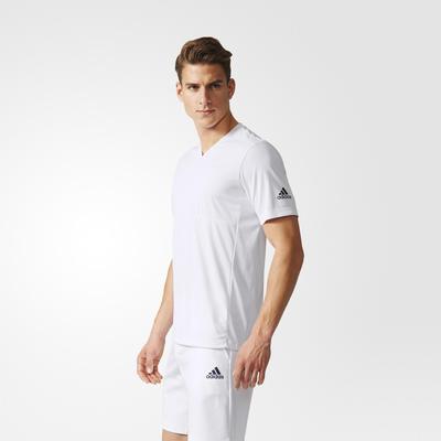 Adidas Mens Uncontrol Climachill Tee - White/Black - main image