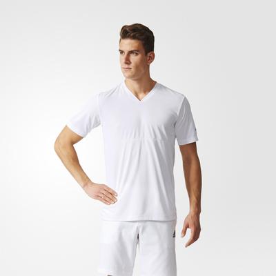 Adidas Mens Uncontrol Climachill Tee - White/Black - main image