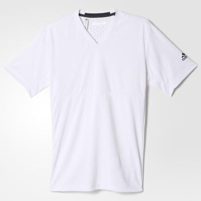 Adidas Mens Uncontrol Climachill Tee - White/Black - main image