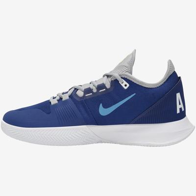 Nike Mens Air Max Wildcard Clay Tennis Shoes - Deep Blue Royal/Coast White - main image