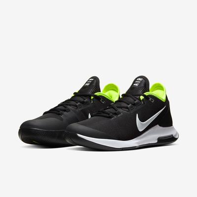 Nike Mens Air Max Wildcard Tennis Shoes - Black/White/Volt - main image