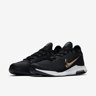 Nike Mens Air Max Wildcard Tennis Shoes - Black/Metallic Gold - main image