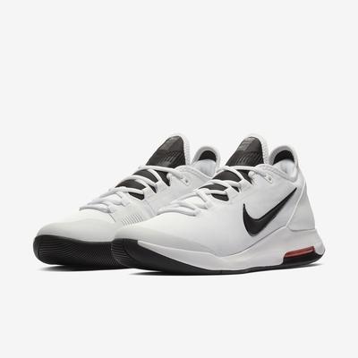 Nike Mens Air Max Wildcard Tennis Shoes - White/Black/Bright Crimson  - main image