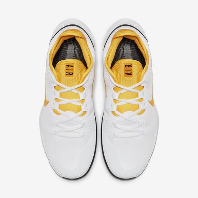 Nike Mens Air Max Wildcard Tennis Shoes - White/University Gold/Black - main image