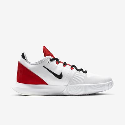 Nike Mens Air Max Wildcard Tennis Shoes - White/Black/University Red - main image