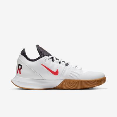 Nike Mens Air Max Wildcard Tennis Shoes - White/Laser Crimson/Gridiron - main image
