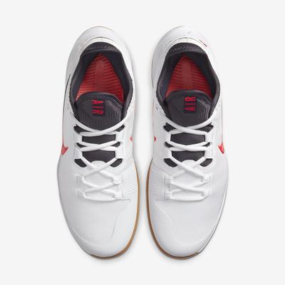 Nike Mens Air Max Wildcard Tennis Shoes - White/Laser Crimson/Gridiron - main image