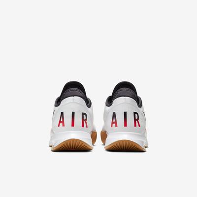 Nike Mens Air Max Wildcard Tennis Shoes - White/Laser Crimson/Gridiron - main image