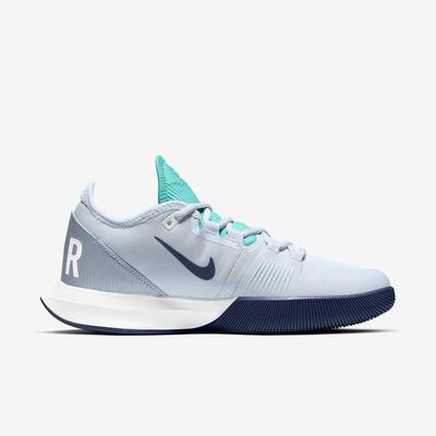 Nike Womens Air Max Wildcard Tennis Shoes - Grey/Midnight Navy - main image