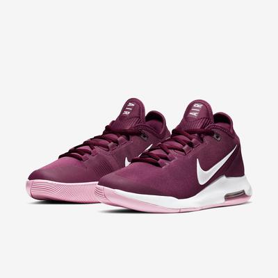 Nike Womens Air Max Wildcard Tennis Shoes - Bordeaux/Pink Rise - main image