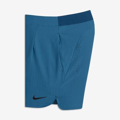 Nike Boys Court Ace Shorts - Green Abyss/Black - main image