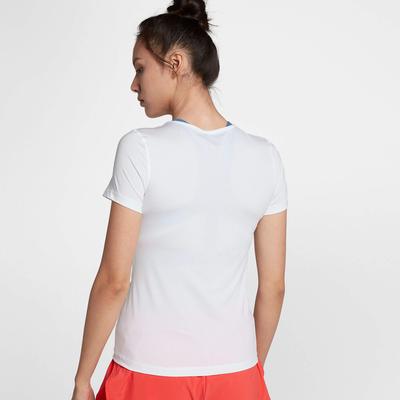 Nike Pro Womens Short Sleeved Training Top - White