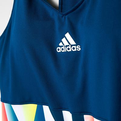 Adidas Womens Multifaceted Pro Dress - Tech Steel Blue/White - main image