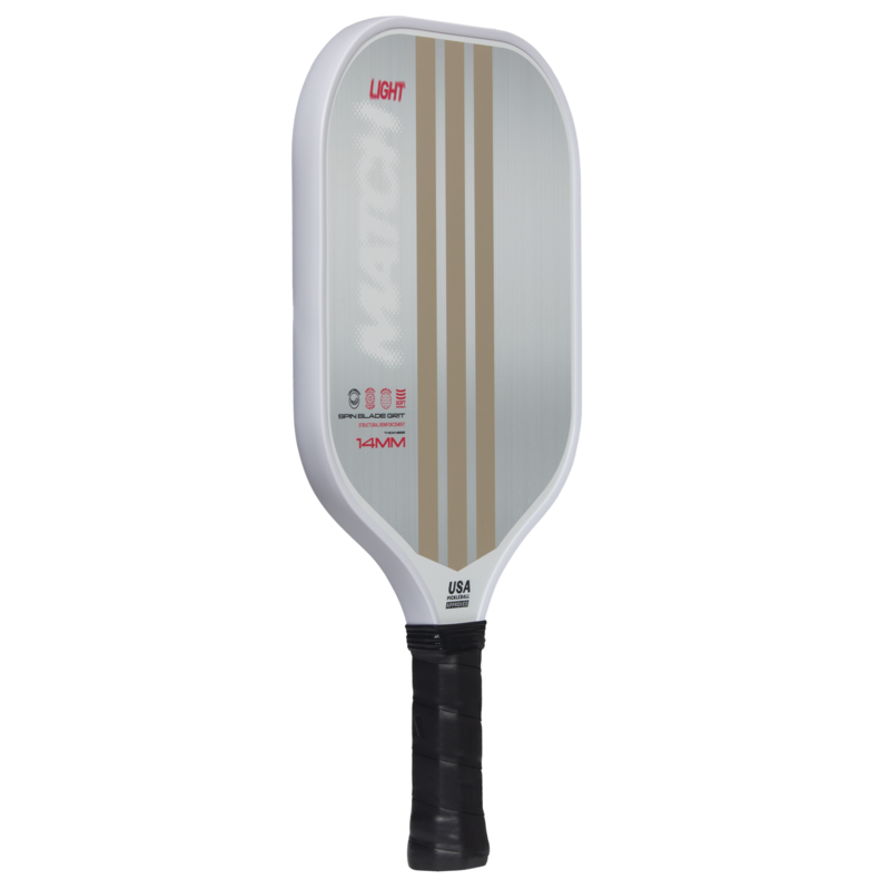 Adidas Match Light 2025 Pickleball Paddle- White - main image