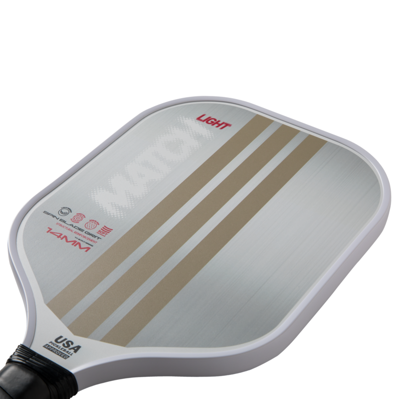 Adidas Match Light 2025 Pickleball Paddle- White - main image