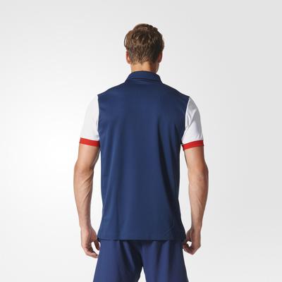 Adidas Mens Rio 2016 Team GB Olympic Climachill Polo - White/Blue - main image