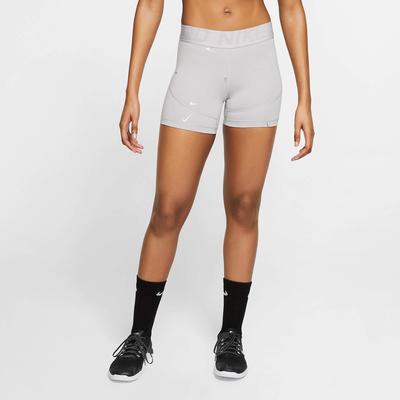 Nike Womens 5 Inch Metallic Shorts - Atmosphere Grey - main image