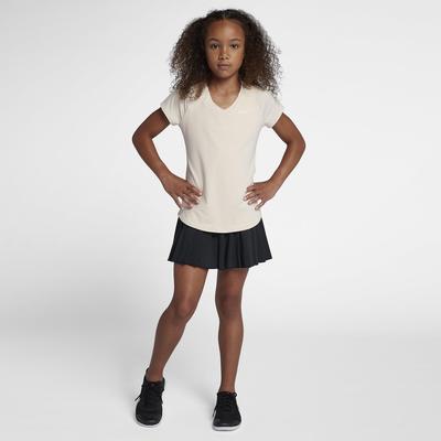 Nike Girls Victory Tennis Skort - Black - main image