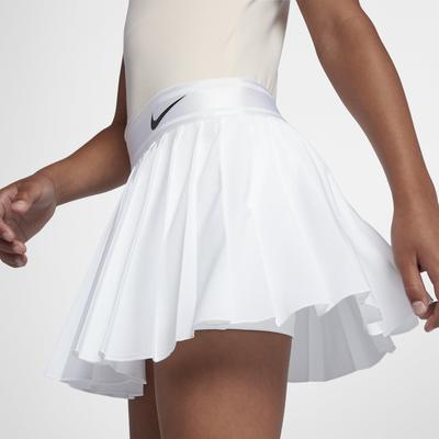 Nike Girls Victory Tennis Skort - White - main image