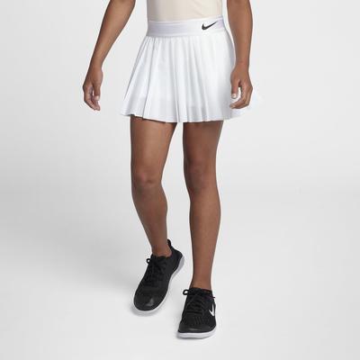 Nike Girls Victory Tennis Skort - White - main image