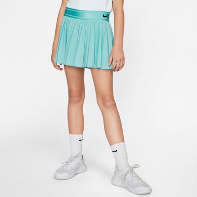 Nike Girls Victory Tennis Skort - Light Aqua - main image