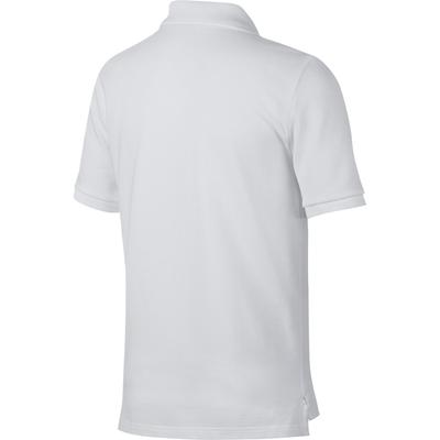 Nike Boys Heritage Polo - White - main image