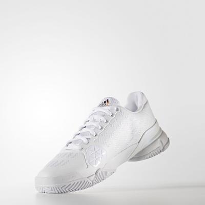 Adidas Mens Barricade 2016 Tennis Shoes - White - main image