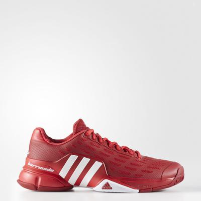 Adidas Mens Barricade 2016 Tennis Shoes - Red - main image