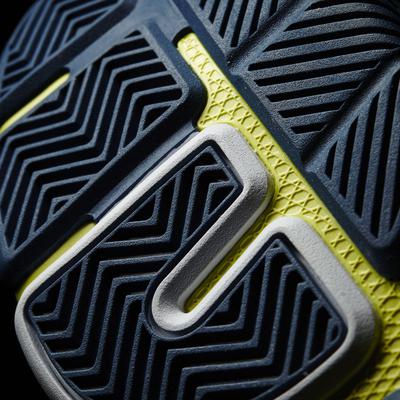 Adidas Mens Barricade Classic Bounce Tennis Shoes - Blue/Green - main image