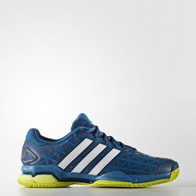 Adidas Mens Barricade Club Tennis Shoes - Tech Steel Blue - main image
