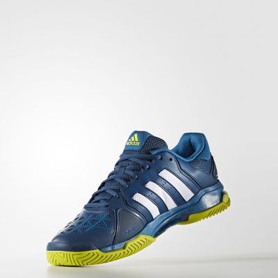 Adidas Mens Barricade Club Tennis Shoes - Tech Steel Blue - main image