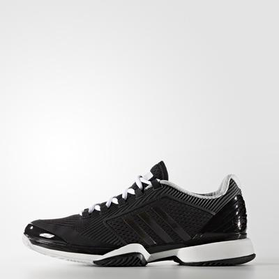 Adidas Womens SMC Barricade 2016 Tennis Shoes - Black - main image