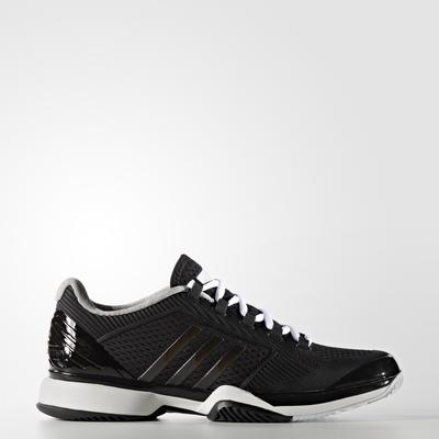 Adidas Womens SMC Barricade 2016 Tennis Shoes - Black - main image