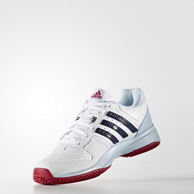 Adidas Womens Barricade Court 2.0 Tennis Shoes - White - main image