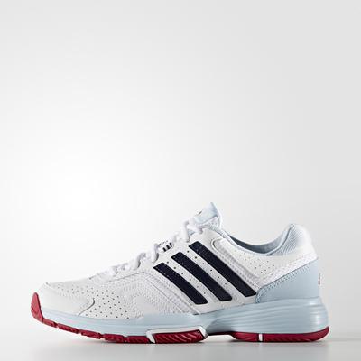 Adidas Womens Barricade Court 2.0 Tennis Shoes - White - main image