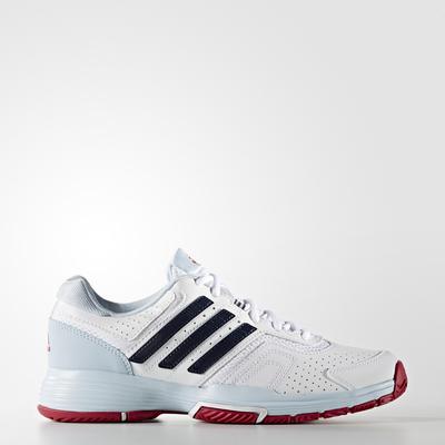 Adidas Womens Barricade Court 2.0 Tennis Shoes - White - main image
