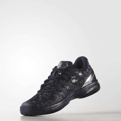 Adidas Womens Adizero Ubersonic Artemis Tennis Shoes - Navy/Silver - main image