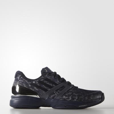 Adidas Womens Adizero Ubersonic Artemis Tennis Shoes - Navy/Silver - main image