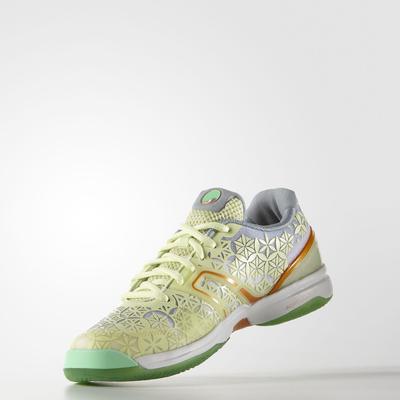 Adidas Womens Adizero Ubersonic Aphrodite Tennis Shoes - Green/White - main image