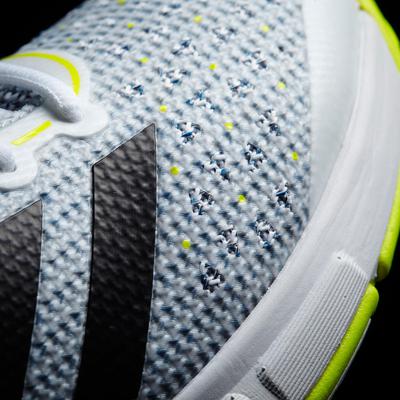 Adidas Mens Court Stabil 13 Indoor Shoes - White/Blue - main image