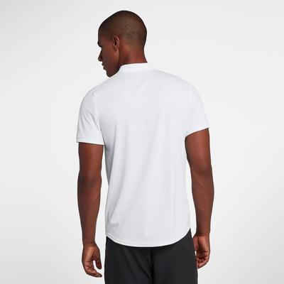 Nike Mens Dri-FIT Blade Polo - White/Black - main image