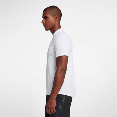 Nike Mens Dri-FIT Blade Polo - White/Black - main image
